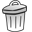 eTrash empty icon